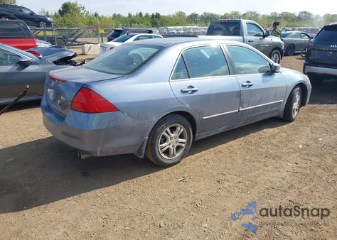 2007 Honda Accord 2.4 Ex from USA, damaged, VIN 1HGCM56787A143495